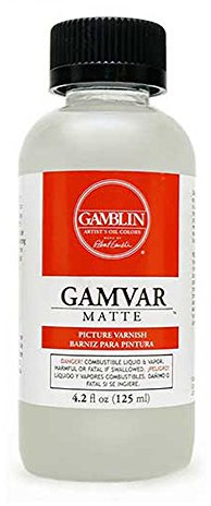 Gamblin Gamvar Pict Varnish 4 Oz Matte
