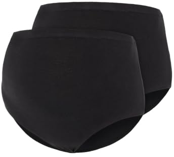 MAMALICIOUS Women's Underwear, Black/Pack: Black., Medium/Large