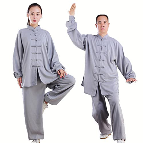 HFCY Uomo Kung Fu Abbigliamento Arti Marziali Uniforme Donne Tai Chi Uniforme Costume Meditazione Cinese Tradizionali Uniformi Wing Chun