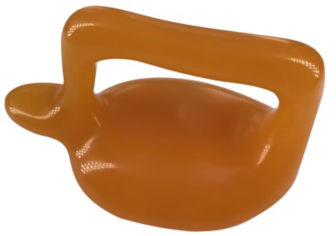 ORFOFE 2stücke Kreatives Scraping Massage Tool Für Nacken Und Rückenentspannung Tragbare Massagebürste Aus Natürlichem Harz Zur Linderung Von Muskelverspannungen