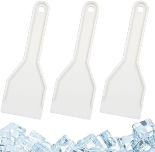 PRAOFRT 3 Pezzi Raschietto Paletta Ghiaccio,Sbrinatore freezer rapido,raschietto ghiaccio freezer,paletta per ghiaccio,spatola per ghiaccio