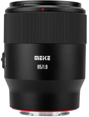 Meike 85mm F1.8 SE Mark II STM AF Lente de Retrato Auto Focus Manual de Telefoto Medio de Marco Completo Compatible con Cámaras Sin Espejo Sony E Mount A7 A7R A7IV A7R IV A7III A7SIII A9 A7C A7CII