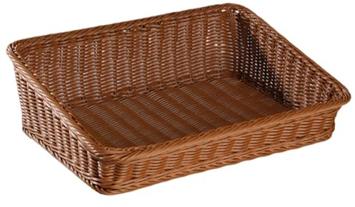 Kuntesetty Cestino Portaoggetti Intrecciato, Organizer Decorativo per Giocattoli, Organizer Multiuso da Banco, Organizer Versatile, Vassoio, M