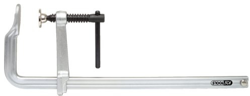 KS Tools 145.0320 Ganzstahl-Schraubzwinge mit Knebel, 120x400mm, Farbe | 145.0320, Schraubzwinge