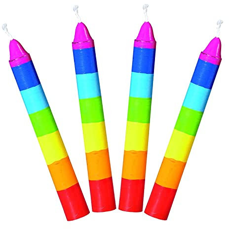 Goki 60860 - Dekoration - Geburtstagskerzen-Set, bunt