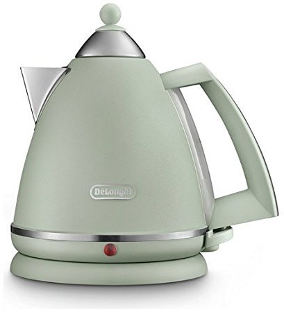 Excellent Quality De'Longhi KBX3016.GR 1.7 litre Argento Green Flora Kettle