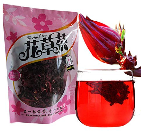 50g (0.11LB) Hibiscus tea Roselle tea natural flower fragante tea tea té detox té hierba té Flor té té té té de hierbas té verde Té crudo Té flor Té chino