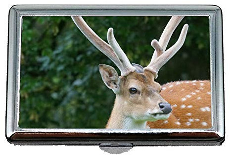 Taschenetui/Zigarettenetui, Sikahirsch Rumpf edle Hirsche Visitenkartenetui Brieftasche Kreditkartenetui Ausweishülle