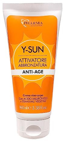 YLATI' | Attivatore e Acceleratore di Abbronzatura - Con ACIDO IALURONICO - FORMULAZIONE POTENZIATA Viso e Corpo Intensifica l'Abbronzatura, prepara la pelle al sole. Stimola la produzione di melanina