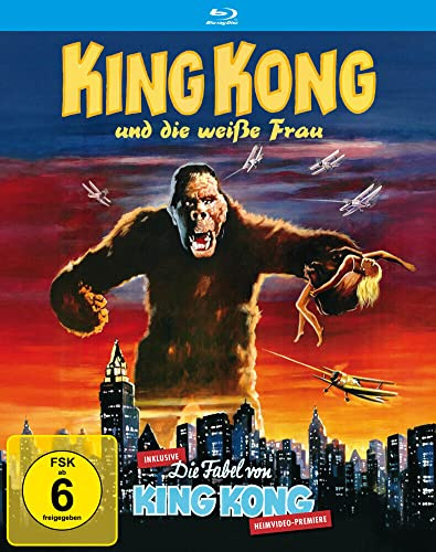 King Kong und die weiße Frau + Originalsynchro Die Fabel von King Kong (Filmjuwelen) [Blu-ray]