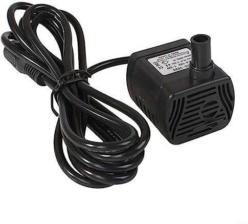 Pompe à eau submersible 250 l/h, alimentation, petite pompe à eau submersible pour aquarium, fontaine, bassin, DC 12 V