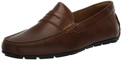 Florsheim Throttle Penny Loafer Tofflor för män, Brun Crazy Horse Ii, 45 EU
