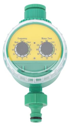 Temporizador de agua automático G3/4 pulgadas, temporizador de aspersor fácil y resistente para techo, jardín, balcón, villa y jardín