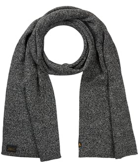 camel active Herren Melierter Strickschal