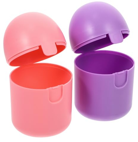Healeved 2pezzi Vapore per Coppette Mestruali per Oggetti Personali Scatola di Conservazione per Coppette Mestruali Pp Alimentare Resistente alle Alte Temperature Corrosione Confezione