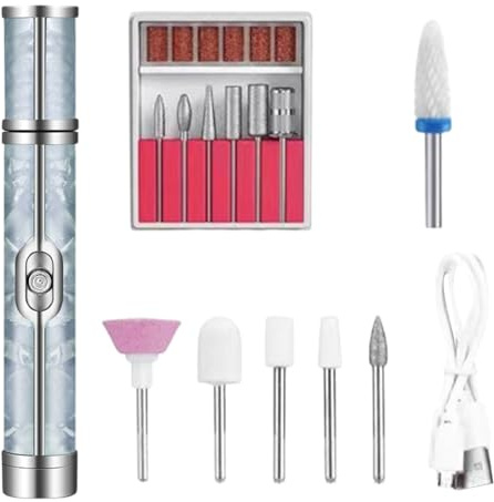 Kit Trapano Unghie Levatore Smalto Gel, Attrezzi Unghie | Set Trapano Unghie Cordless Manicure, Strumenti Pedicure, Levigatore Smalto Gel Per Manicure Pedicure Casa Salone