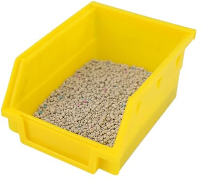 Toyvian Bañera para Hámster De Plástico Baño para Hámsteres y Ratones Bañera para Animales Pequeños para Limpiar El Baño para Hámster