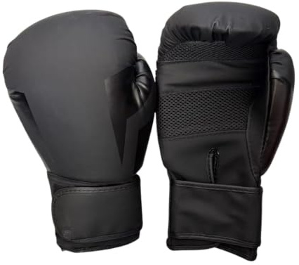 Kickboxningshandskar - skydd för träningshandskar för vuxna med 1 | Handskar Träningsutrustning Combat Bag | Andningsbar Syntetisk Läder Boxning Träning Fis