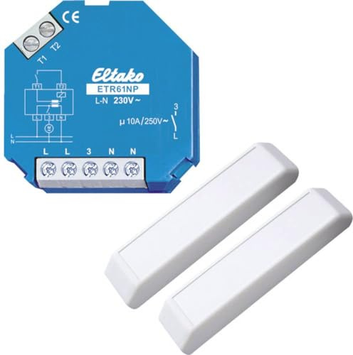 Eltako Trennrelais 230V mit Fensterkontakt FK. 1 S Nicht potenzialfrei 10A/250VAC ETR61NP-230V+FK