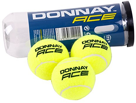 Donnay Tennisbälle 3 Tennisbälle, Grün Fluo, 0, 5013317121455