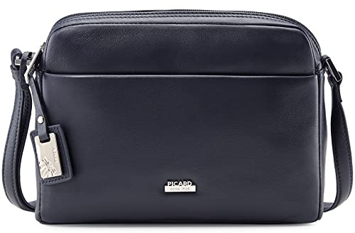 Picard Damen Schultertasche REALLY aus Echtleder Klein | mit Reißverschluss | Schultertasche | Alltag