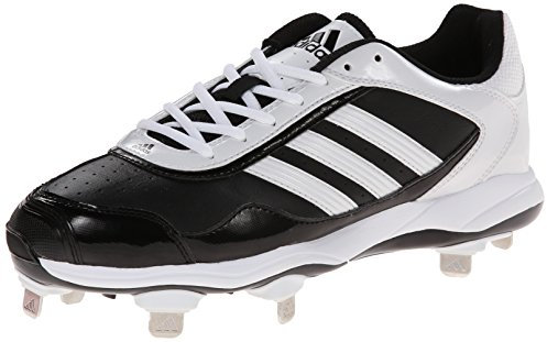 adidas Performance Women's Abbott Pro Metal 2 Softball Cleat, Core Black/Running White/Black 1, 6.5 M US