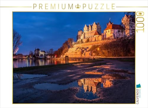 CALVENDO Puzzle Schloss Bernburg | 1000 Teile Lege-Größe 64 x 48 cm Foto-Puzzle für glückliche Stunden