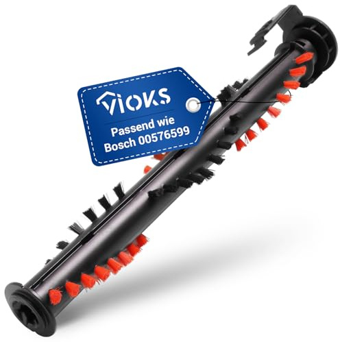 VIOKS Sièmens ersättningsborste 262 mm för Bosch 00576599 borste och borstrulle för Bosch Athlet & Zoo`o dammsugare