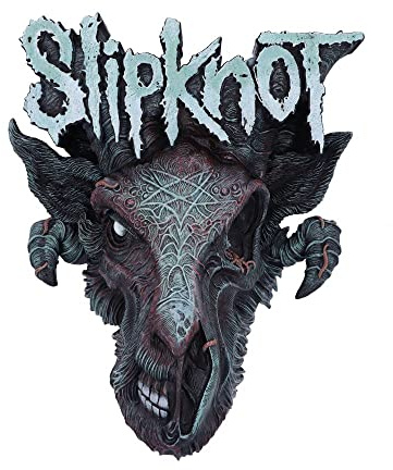 Nemesis Now Décapsuleur mural sous licence officielle Slipknot avec logo chèvre infecté, noir, 30 cm