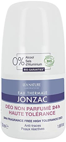 Eau de Jonzac 24H Fragrance Free High Tolerance Deo Organic 50ml