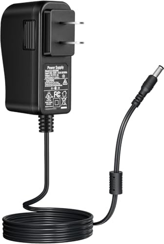 telehybrid Power Adapter Supply for Yealink Voip Phone T54w T54S T52S T56A T57W T58A T58V T46U T46S T46G T48U T48G T48S T29G MP56 MP58, 5V 2A Replacement for PS5V2000US