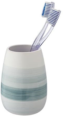 WENKO Bicchiere porta spazzolini in ceramica Burgio
