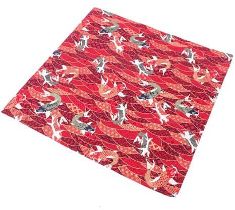 Zerodeko Bento-Wickeltuch einwickeltuch für Wickeltuch aus Stoff Outdoor-Dekor Tischdecke Tuch zum Verpacken Mahlzeit Verpackungstuch Furoshiki Eingewickelt Geschenktasche