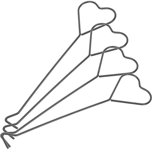 OUNONA Dochthaken Aus Eisen Herzdesign Kerzenlöscher Dochttrimmer Für Dünne Kerzen Bis 1cm Sicher Kompakt Geschenk Kerzenzubehör