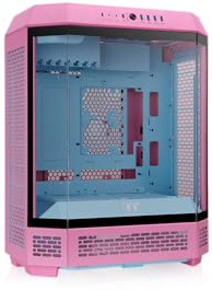 Thermaltake The Tower 600 Mid Tower Chassis | Hidden Connector | Bubble Pink