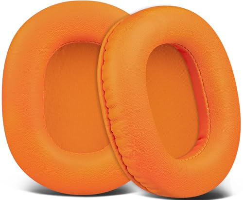 SOULWIT Padiglioni Auricolari in Pelle Proteica Morbida con Memory Foam ad Alta Densità per Audio Technica ATH M50X M50XBT M50RD M40X M30X M20X MSR7 SX1, Cuffie Cuscinetti Sostitutive di Ricambio