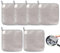 VEGCOO 6 Pcs Paños de Limpieza Tres Capas, Paños de Cocina Alambre Reutilizables para Limpieza Profunda, Estropajo Aluminio Multiusos Sin Rayar para Cocina, Platos, Fregaderos y Placas de Cocina(6)