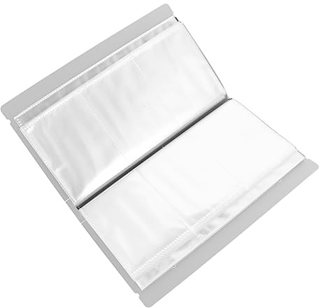 SOLUSTRE 1Pieza Álbum de Tarjetas Transparente de Álbum de Almacenamiento para Boletos para Coleccionistas y Fans Material de Alta