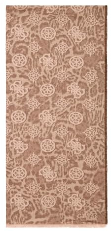 GUESS Schal Scarf 70X180 Brown kupferfarben