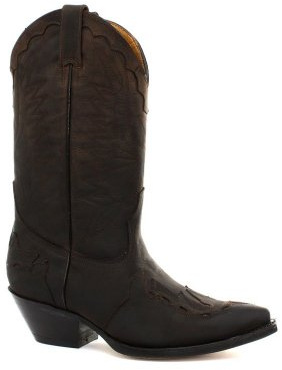 Grinders Arizona Herren Cowboystiefel, Dunkelbraun
