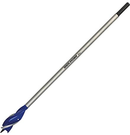 IRWIN 1922004 28 mm x 16 Zoll, 6 x Lange Holzbohrer Blue Groove
