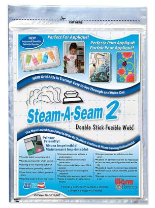 Warm Company The 5517 Steam A sans Coutures en 2, 5 Feuilles adhésif beidseitg, 22,9 x 30,5 cm
