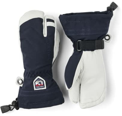 HESTRA Army Leather Heli Ski Jr. - 3 finger - 6