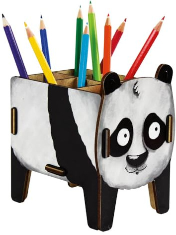 Werkhaus Stiftebox Vierbeiner Panda