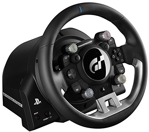 Thrustmaster T-GT: PS4 and Gran Turismo officially licensed, leather-wrapped racing wheel, and compatible with PC