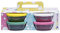 Pasabahce Lot de 4 bols en verre avec couvercle 310 ml