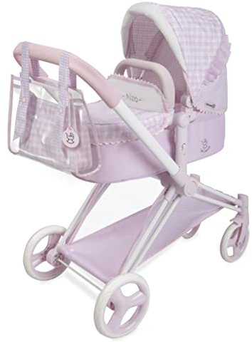 Carro de Muñecas 3 en 1 Niza DeCuevas 81746