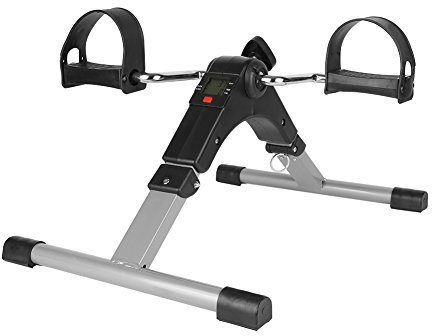 Pedaltrainer mit Display Heimtrainer Arm- und Beintrainer Mini Bike Trainer Pedalmaschine für den Haushalt Fitnessgeräte für Zuhause