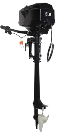 48V Elektro Außenborder Aussenborder 1200W Bootsmotor für Angeln und Abenteuer 18 KM/H