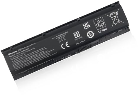 Chinoket PA06 Batterie d'ordinateur Portable pour HP Omen 17-w000 17-ab000 17-ab200 17t-ab200 849571-221 849571-241 849571-251 849911-850 HQ-TRE HSTNN-DB7K PA06062 TPN-Q174